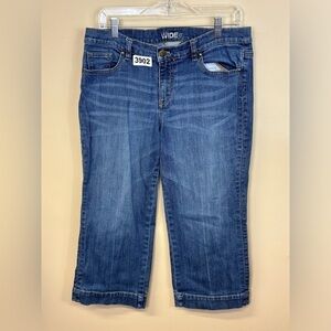 NewYork & company 12. Low rise wide leg 16”w 20-1/2inseam 9-1/2 rise preowned